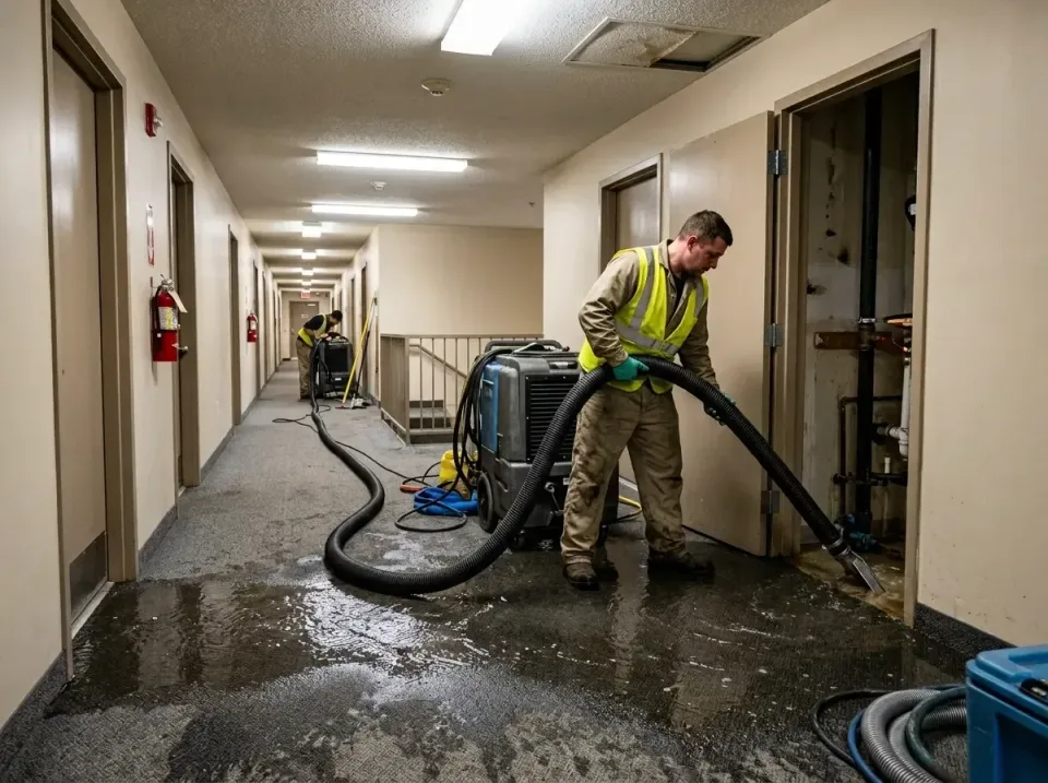 multi-unit-apartment-hallway-f-005 — frequently asked questions, Emergency Burst Pipe Water Extraction & Removal in Mather,…